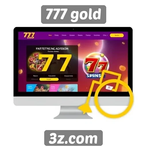Acessibilidade e interface do site 777 gold